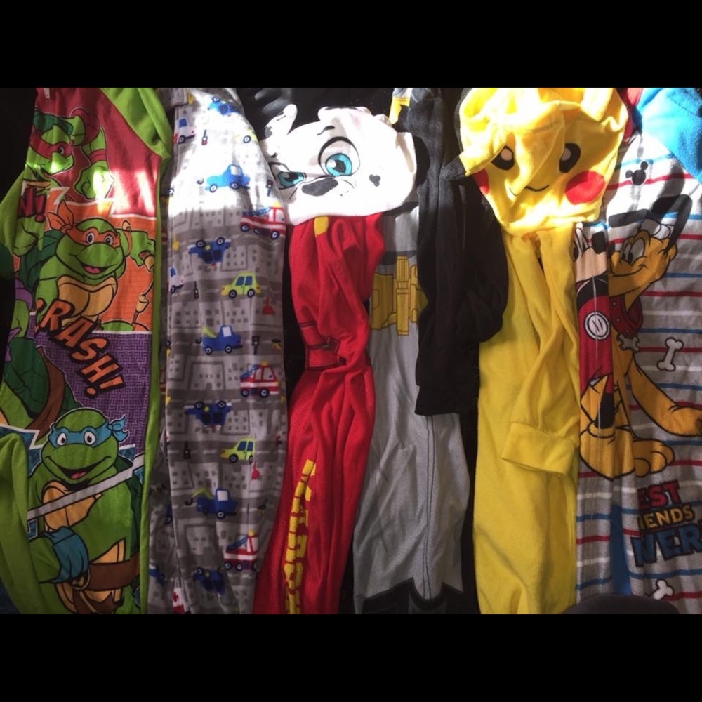 Kidd footed pajamas